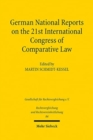 Image for German national reports on the 21st International Congress of Comparative Law