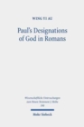 Image for Paul&#39;s Designations of God in Romans