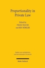 Image for Proportionality in Private Law