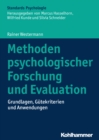Image for Methoden psychologischer Forschung und Evaluation