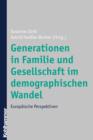 Image for Generationen in Familie und Gesellschaft im demographischen Wandel