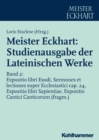 Image for Meister Eckhart: Studienausgabe der Lateinischen Werke