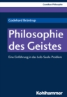Image for Philosophie des Geistes