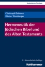 Image for Hermeneutik Der Judischen Bibel Und Des Alten Testaments