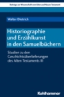 Image for Historiographie und Erzahlkunst in den Samuelbuchern
