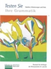 Image for Die Grammatik-Plakate : Testheft A1/A2