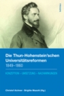 Image for Die Thun-Hohenstein&#39;schen Universitatsreformen 1849--1860