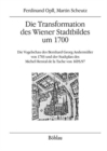 Image for Die Transformation des Wiener Stadtbildes um 1700