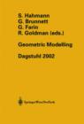 Image for Geometric Modelling : Dagstuhl 2002