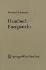 Image for Handbuch Energierecht