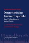 Image for Osterreichisches Bankvertragsrecht : Band VI: Kapitalmarkt