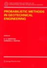 Image for Probabilistic Methods in Geotechnical Engineering