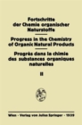 Image for Fortschritte der Chemie Organischer Naturstoffe : Eine Sammlung von Zusammenfassenden Berichten