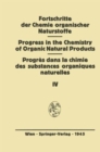 Image for Fortschritte der Chemie Organischer Naturstoffe : Eine Sammlung von zusammenfassenden Berichten