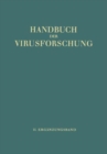 Image for HANDBUCH DER VIRUSFORSCHUNG