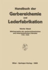 Image for Bibliographie der gerbereichemischen und ledertechnischen Literatur 1700-1956