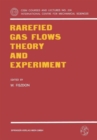 Image for Rarefied Gas Flows Theory and Experiment