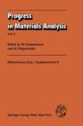 Image for Progress in Materials Analysis