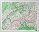 Image for Switzerland relief plastic 82 x 68 cm