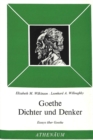 Image for Goethe: Dichter und Denker