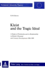 Image for Kleist and the Tragic Ideal
