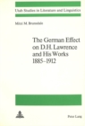 Image for German Effect on D.H.Lawrence and His Works, 1885-1912