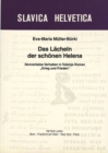 Image for Das Laecheln Der Schoenen Helena : Nonverbales Verhalten in Tolstojs Roman «Krieg Und Frieden»