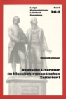 Image for Deutsche Literatur im klassisch-romantischen Zeitalter I