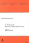 Image for History of Modern German Literature