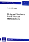 Image for Unity and Synthesis in the Work of Heinrich Heine