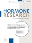 Image for Growth Hormone and Growth Factors in Endocrinology and Metabolism: 38th International Symposium, Granada, April 2006. Supplement Issue: Hormone Research 2007, Vol. 67, Suppl. 1