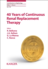 Image for 40 years of continuous renal replacement therapy