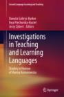 Image for Investigations in Teaching and Learning Languages: Studies in Honour of Hanna Komorowska