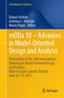 Image for mODa 10 – Advances in Model-Oriented Design and Analysis