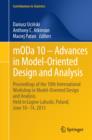 Image for mODa 10 - Advances in Model-Oriented Design and Analysis: Proceedings of the 10th International Workshop in Model-Oriented Design and Analysis Held in Lagow Lubuski, Poland, June 10-14, 2013