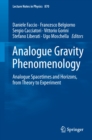 Image for Analogue Gravity Phenomenology: Analogue Spacetimes and Horizons, from Theory to Experiment