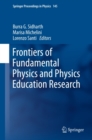 Image for Frontiers of fundamental physics and physics education research