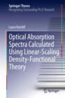 Image for Optical absorption spectra calculated using linear-scaling density-functional theory