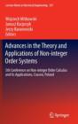 Image for Advances in the Theory and Applications of Non-integer Order Systems