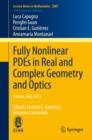 Image for Fully nonlinear PDEs in real and complex geometry and optics