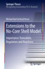 Image for Extensions to the No-Core Shell Model: Importance-Truncation, Regulators and Reactions