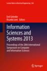 Image for Information Sciences and Systems 2013: Proceedings of the 28th International Symposium on Computer and Information Sciences : volume 264