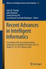 Image for Recent Advances in Intelligent Informatics