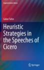 Image for Heuristic Strategies in the Speeches of Cicero