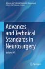 Image for Advances and Technical Standards in Neurosurgery : Volume 41