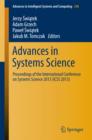 Image for Advances in Systems Science: Proceedings of the International Conference on Systems Science 2013 (ICSS 2013)