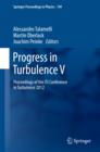 Image for Progress in Turbulence V: Proceedings of the iTi Conference in Turbulence 2012 : 149