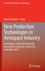 Image for New Production Technologies in Aerospace Industry