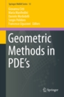 Image for Geometric Methods in PDE&#39;s