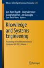 Image for Knowledge and Systems Engineering: Proceedings of the Fifth International Conference KSE 2013, Volume 1